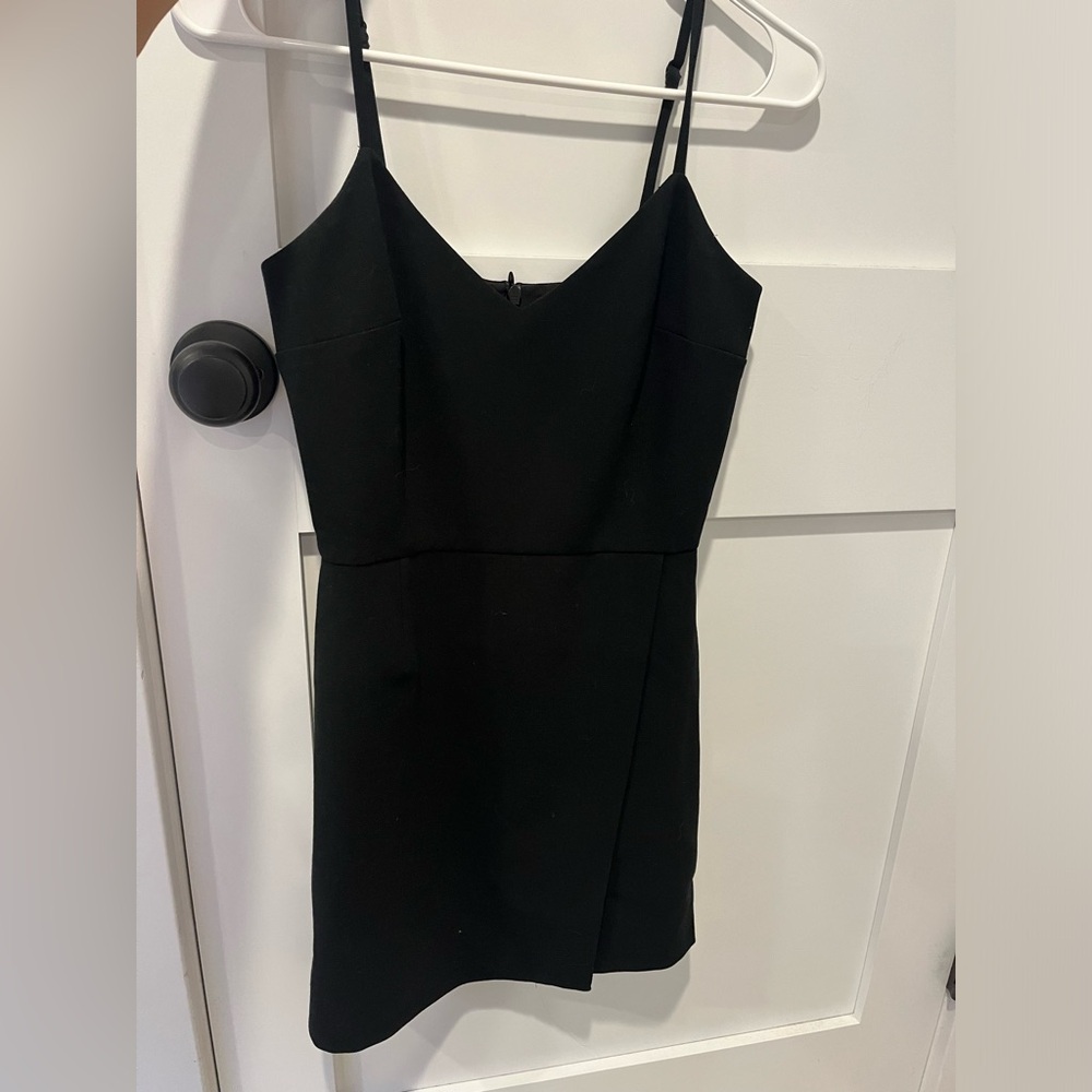 Nordstrom Black Mini Dress with adjustable straps